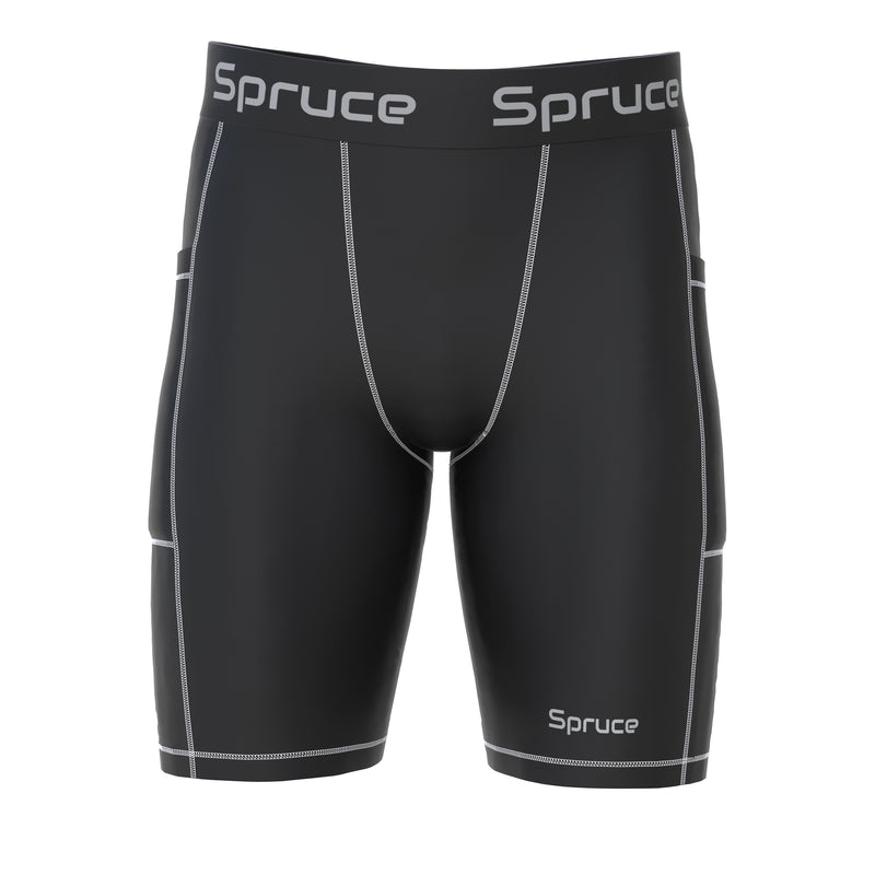 Men's Compression Shorts with Pockets