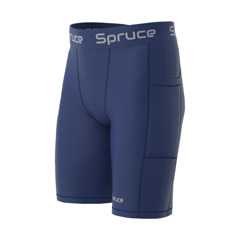 Men's Compression Shorts with Pockets