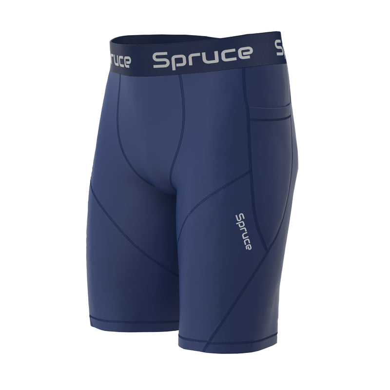 Men's Compression Shorts with Pockets