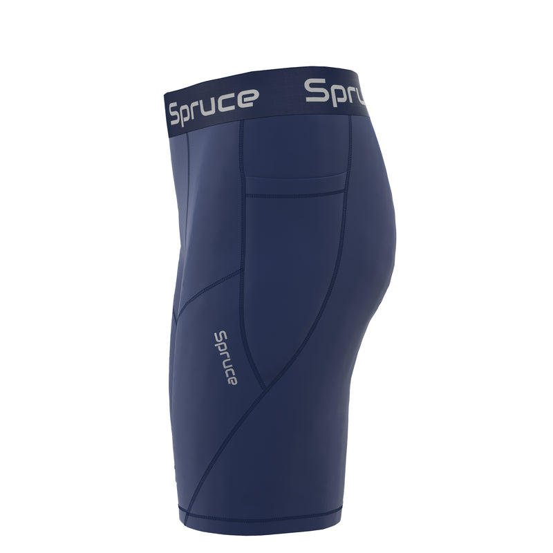 Men's Compression Shorts with Pockets