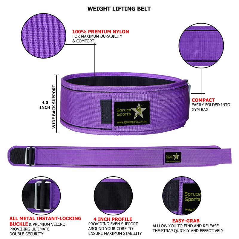 Self Locking Weight Lifting Power Belt - Spruce Sports