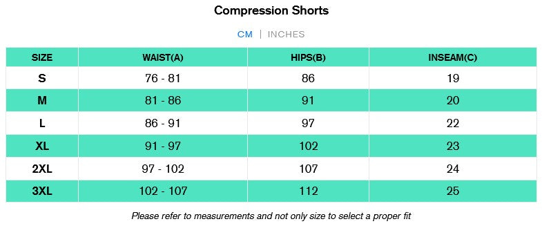 Pantalones cortos de compresión