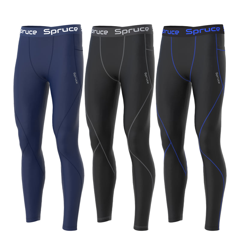 Men's Compression Pants with Pockets