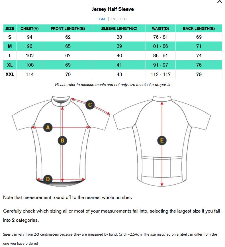 Men's Cycling Contour Jersey - Spruce Sports