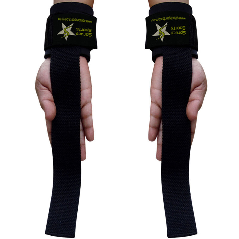 Power Bar Wrist Straps - Pair - Spruce Sports