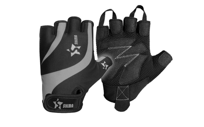 Cycling Fingerless/Half Finger Gloves Anti Slip Bike Mitts - Spruce Sports