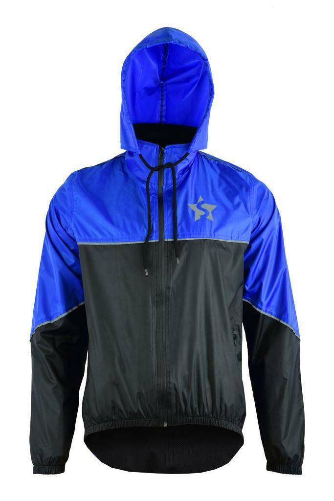 Unisex Waterproof Hooded Rain Jacket - Spruce Sports