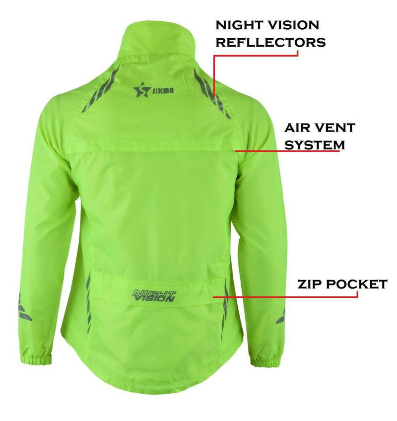 Unisex Waterproof Jacket - Spruce Sports